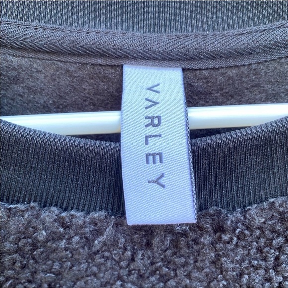 Varley Oakden Sherpa Crewneck Zippered Bottom Pullover - Picture 6 of 7